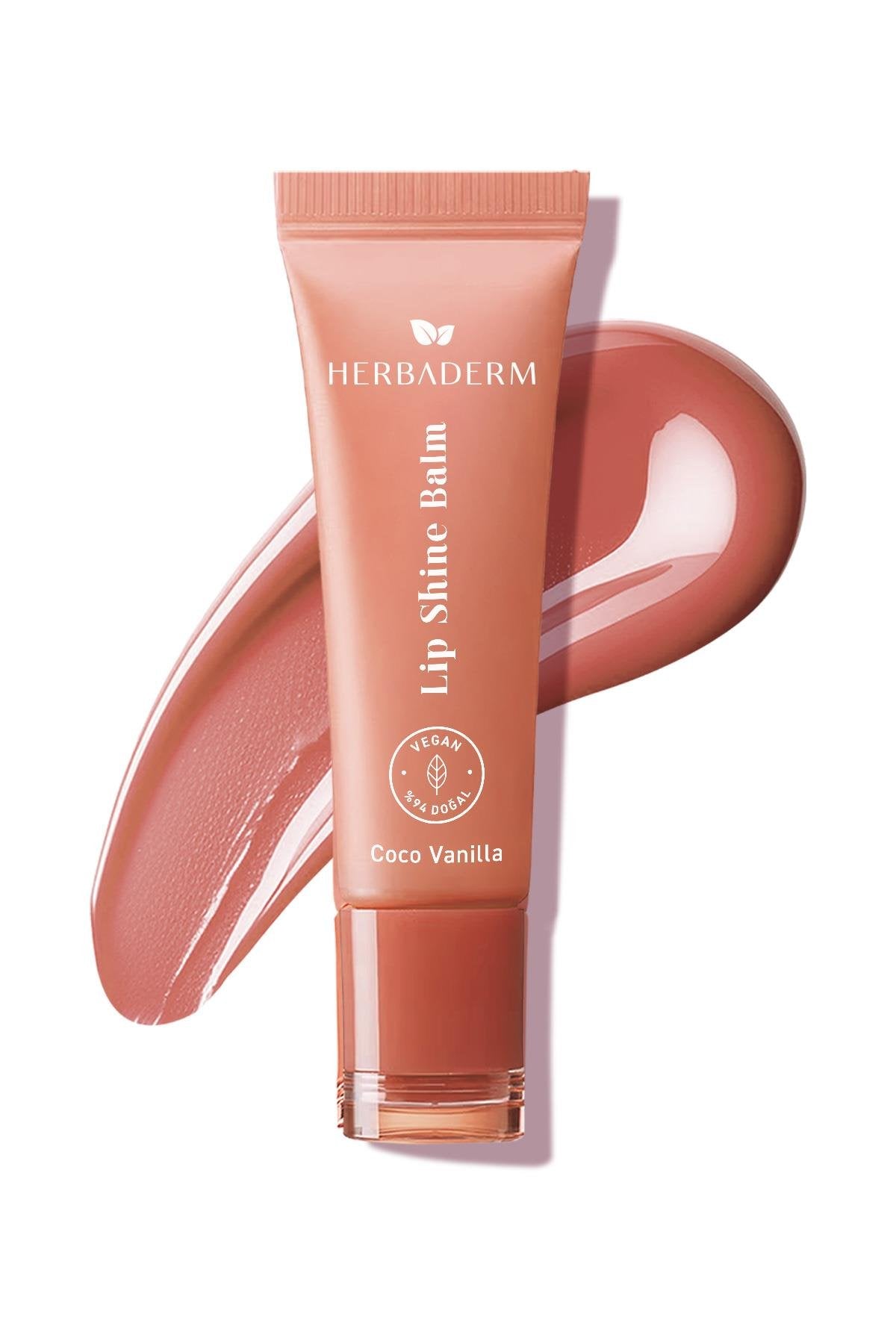 Herbaderm Parlatıcı, Dolgunlaştırıcı, Onarıcı Vegan Dudak Balmı, Coco-vanilya Aromalı 10 Ml HERBA701515