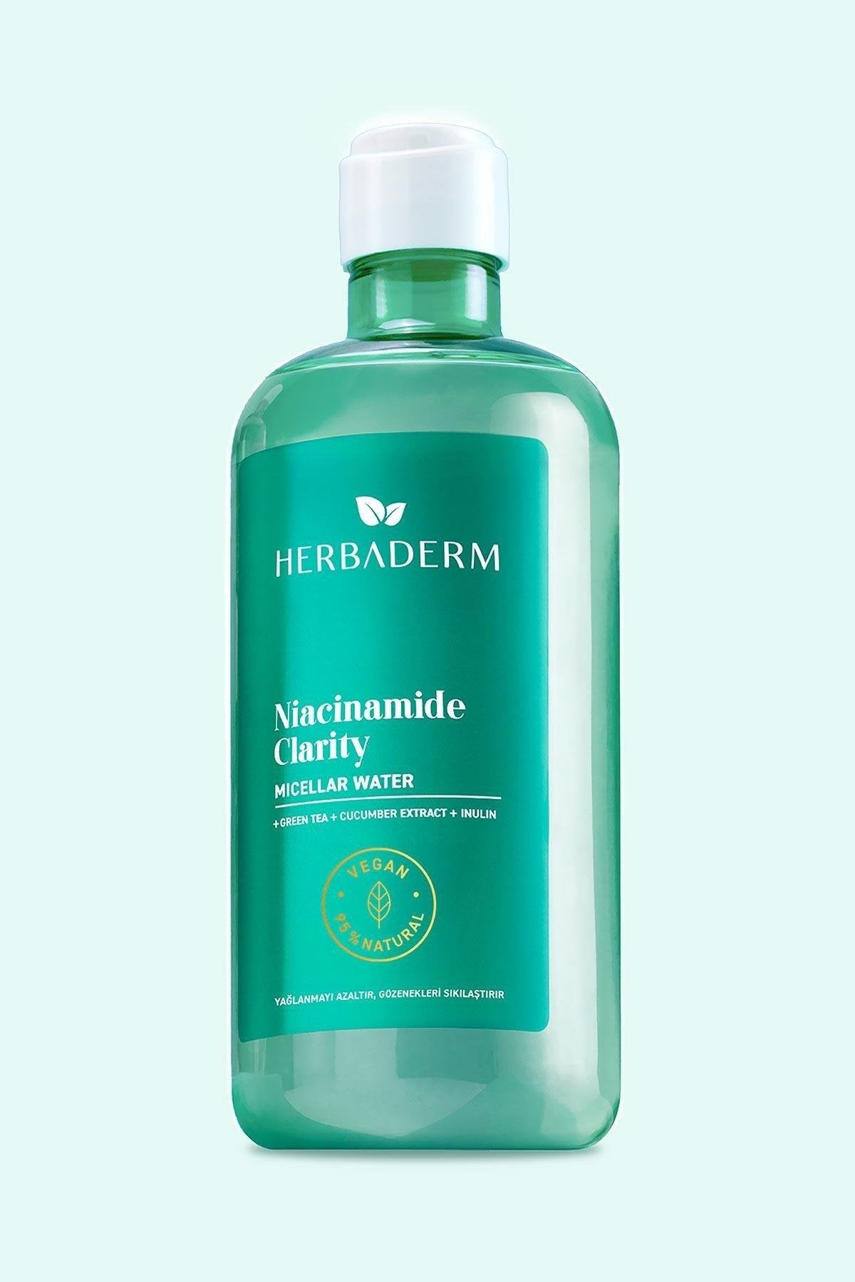 Herbaderm Sivilce Karşıtı Ve Yağlanmayı Dengeleyici Mıcellar Makyaj Temizleme Suyu 500 Ml HERBA701501