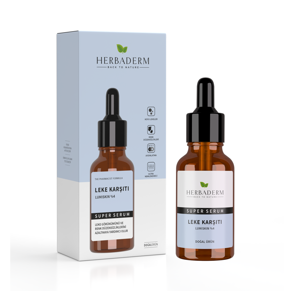 Herbaderm Süper Serum (lumiskin %4) Leke Karşıtı 30 Ml HERBA701452