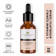 Herbaderm Süper Serum (saf Vitamin C L-askorbik Asit %10) Aydınlatıcı 30 Ml HERBA701454