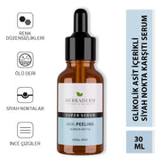 Herbaderm Superserum Aha Peeling (glikolik Asit %8) 30 Ml HERBA701451