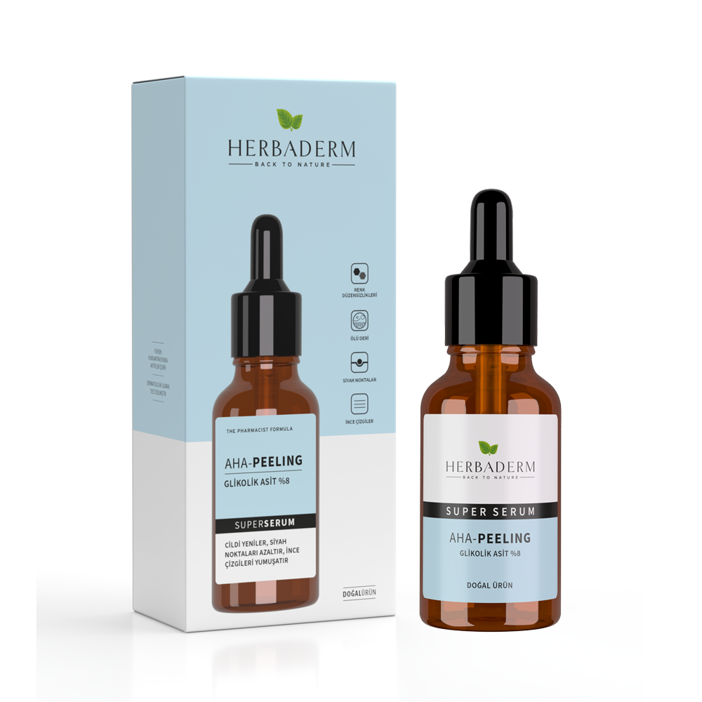 Herbaderm Superserum Aha Peeling (glikolik Asit %8) 30 Ml HERBA701451