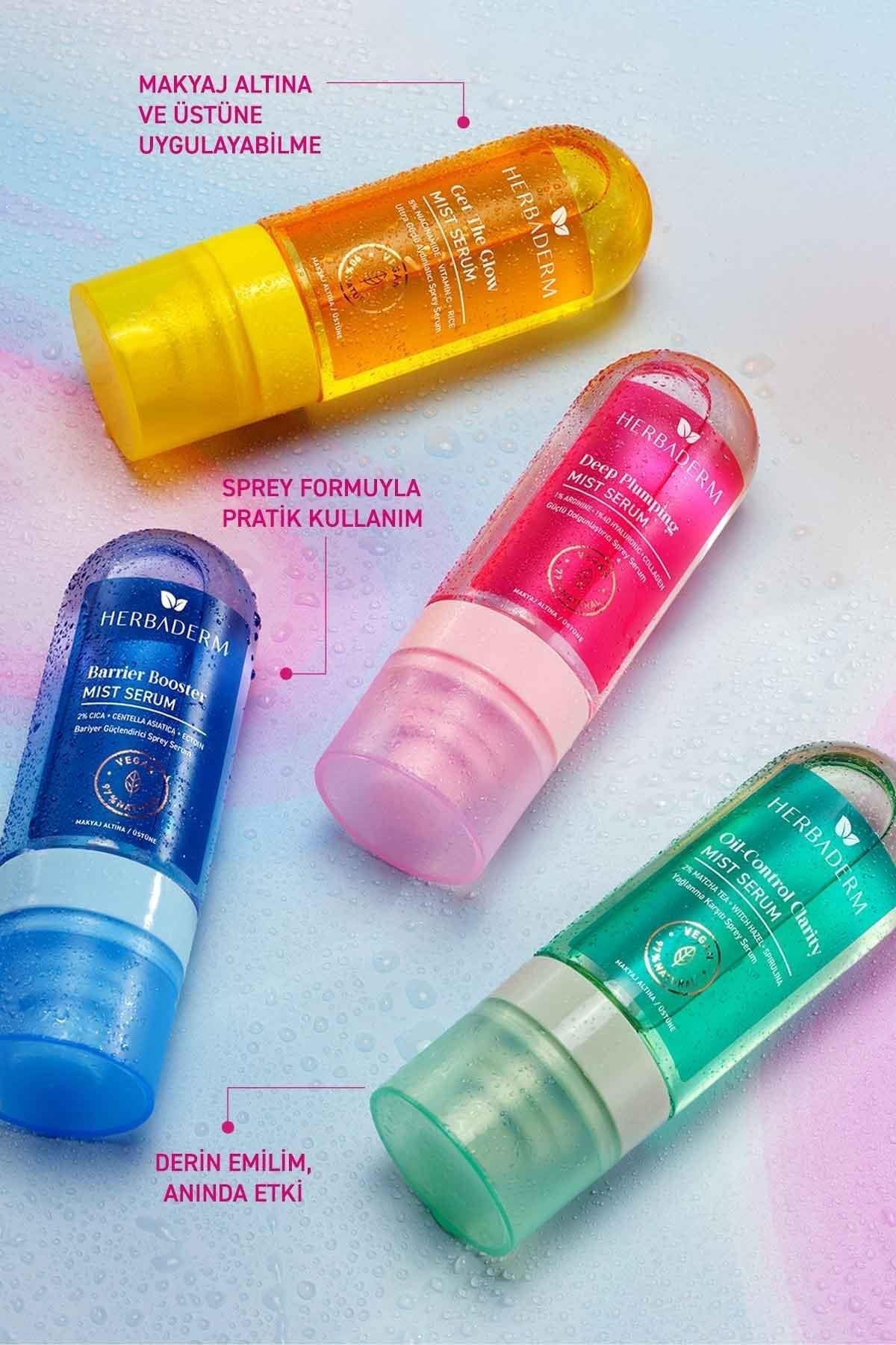 Herbaderm Yağlanma Ve Gözenek Karşıtı Mist Serum, Makyaj Altına/üstüne 80 Ml HERBA701498