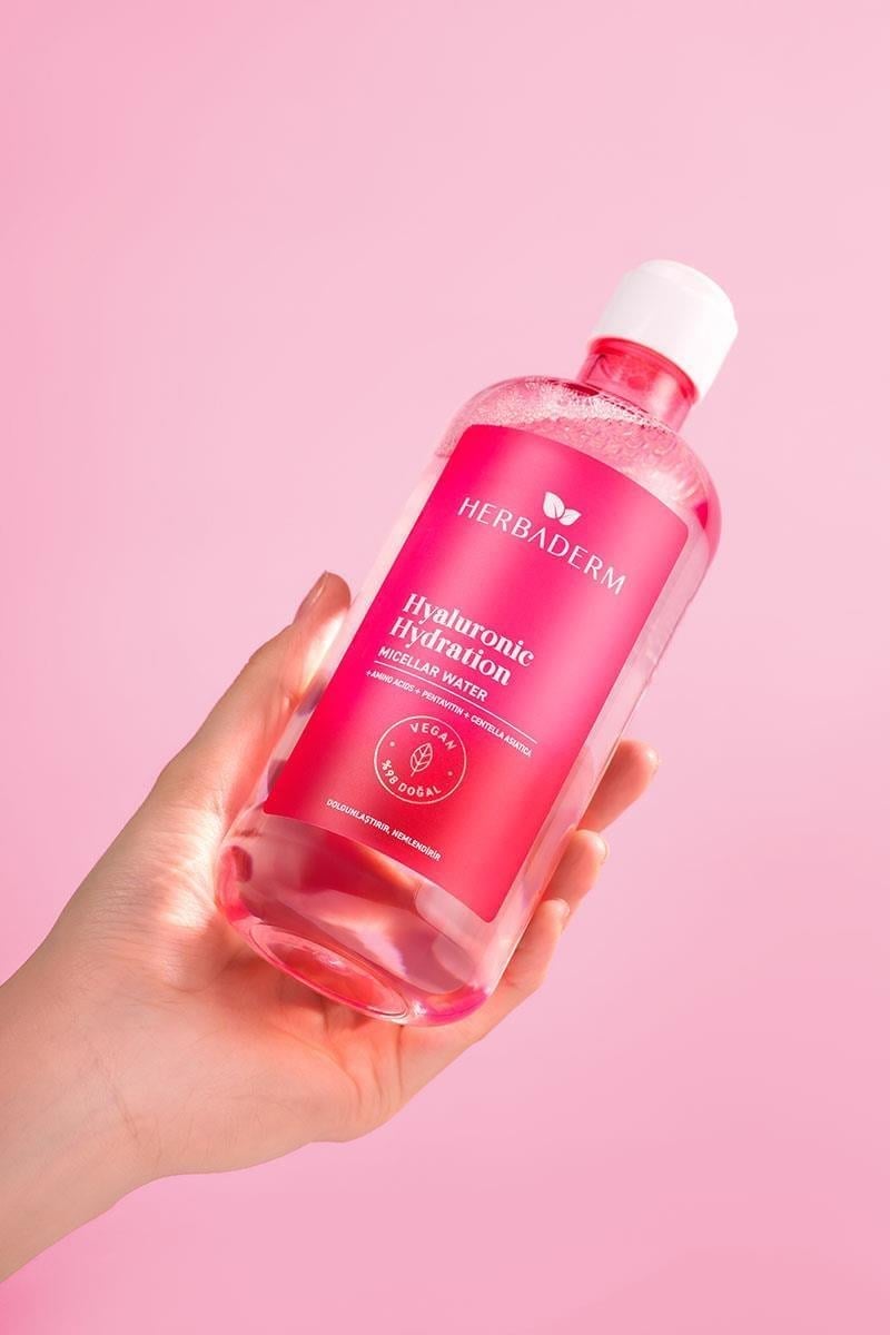 Herbaderm Yoğun Nemlendirici Mıcellar Makyaj Temizleme Suyu 500 Ml HERBA701502