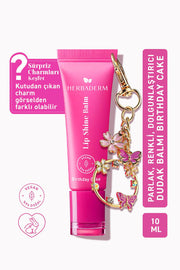 Herbadermparlatıcı, Dolgunlaştırıcı, Onarıcı Vegan Dudak Balmı, Birthday Cake Aromalı 10 Ml HERBA701518