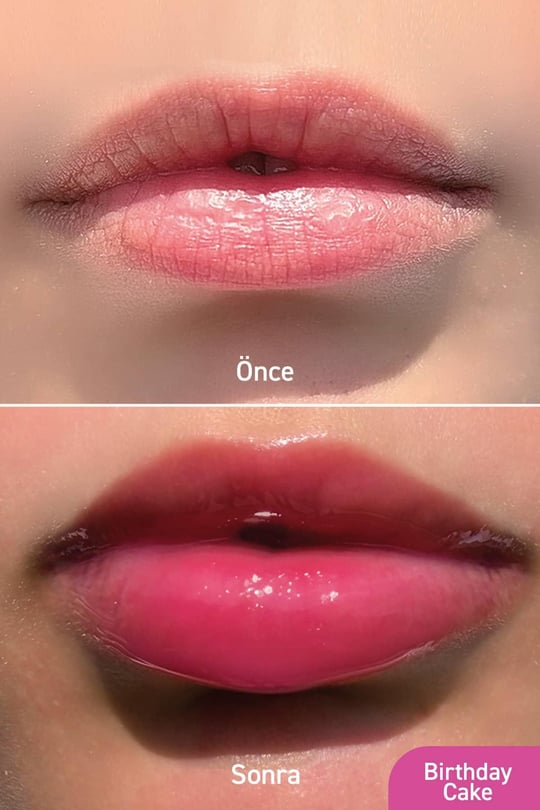 Herbadermparlatıcı, Dolgunlaştırıcı, Onarıcı Vegan Dudak Balmı, Birthday Cake Aromalı 10 Ml HERBA701518