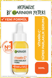 Garnier Vitamin C+ Süper Parlaklık Serumu (Niasinamid, Salisilik, Melasyl)