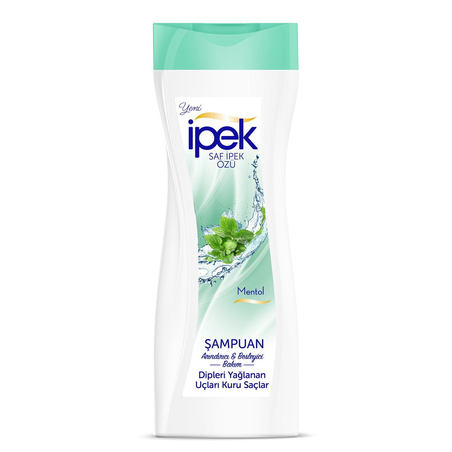 İpek Tüm Saçlar için Mentol Şampuan 570 ML
