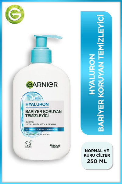 Garnier Hyaluronik Aloe Nemlendiren ve Yatıştıran Temizleyici 250 ML