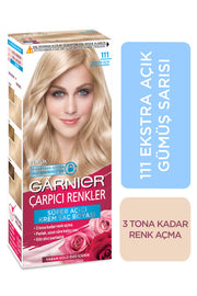 Garnier Çarpıcı Renkler 111 Ekstra Açık Gümüş Sarısı