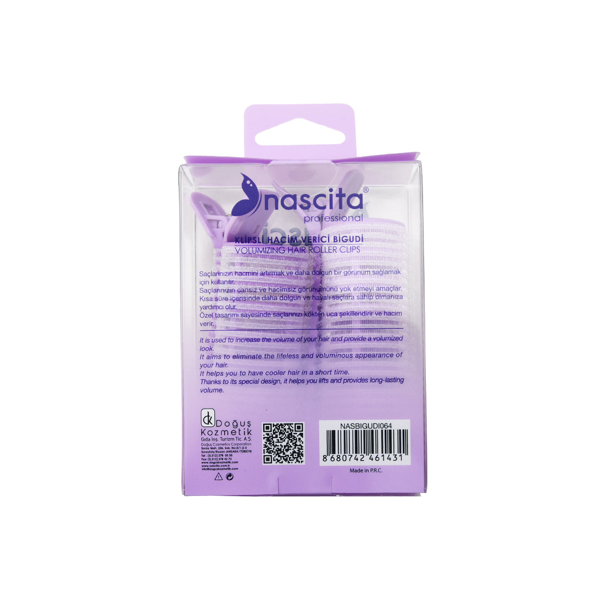 Nascita Klipsli Hacim Verici Bigudi NASBIGUDI064