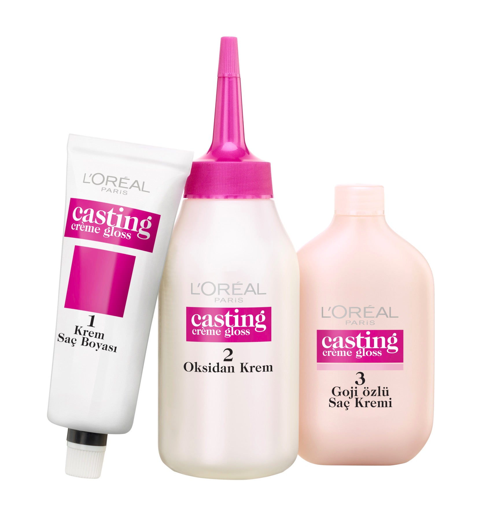 L'Oréal Paris Casting Crème Gloss Saç Boyası - 550 Böğürtlen Kızılı