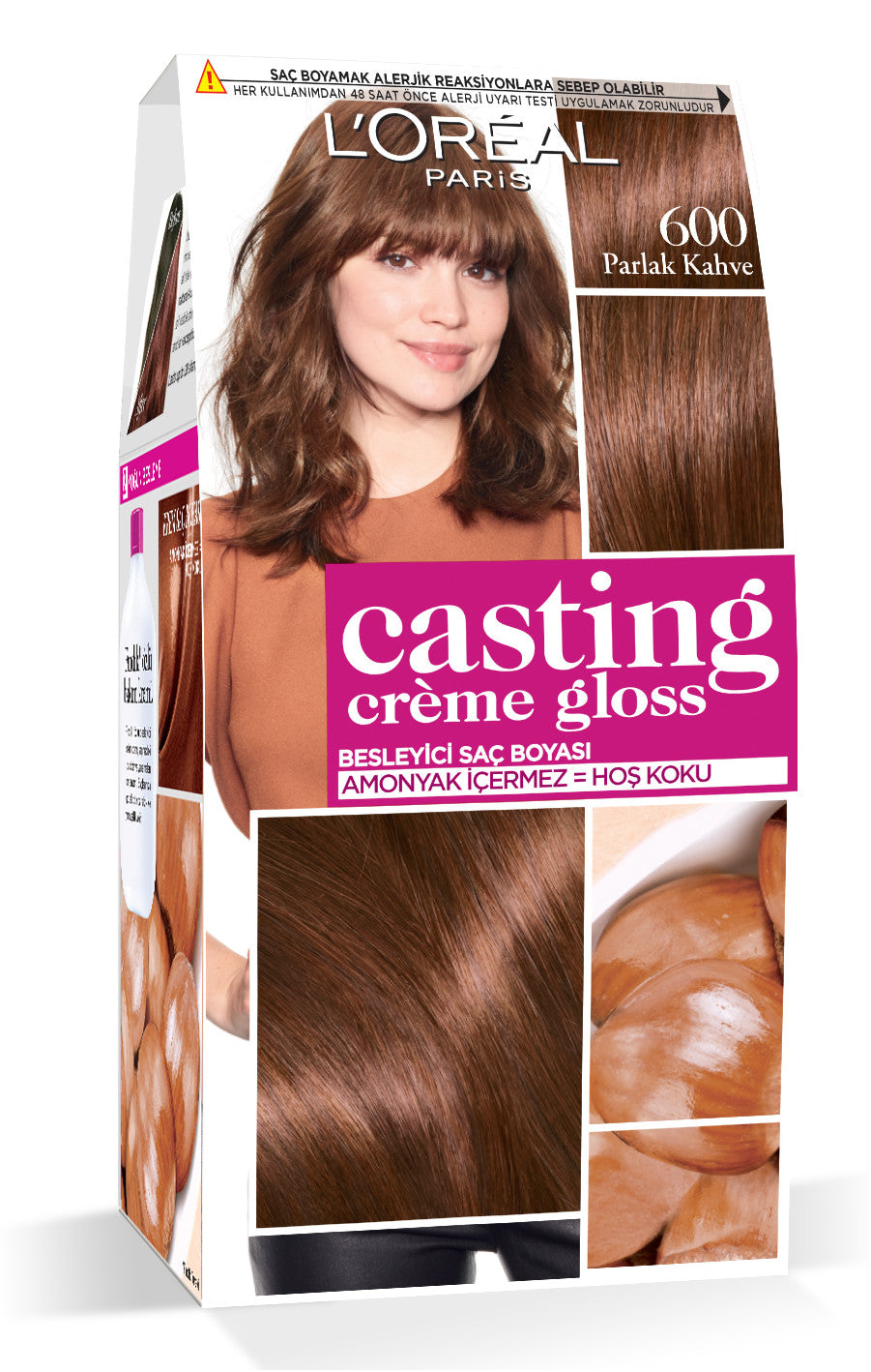 L'Oréal Paris Casting Crème Gloss Saç Boyası - 600 Parlak Kahve