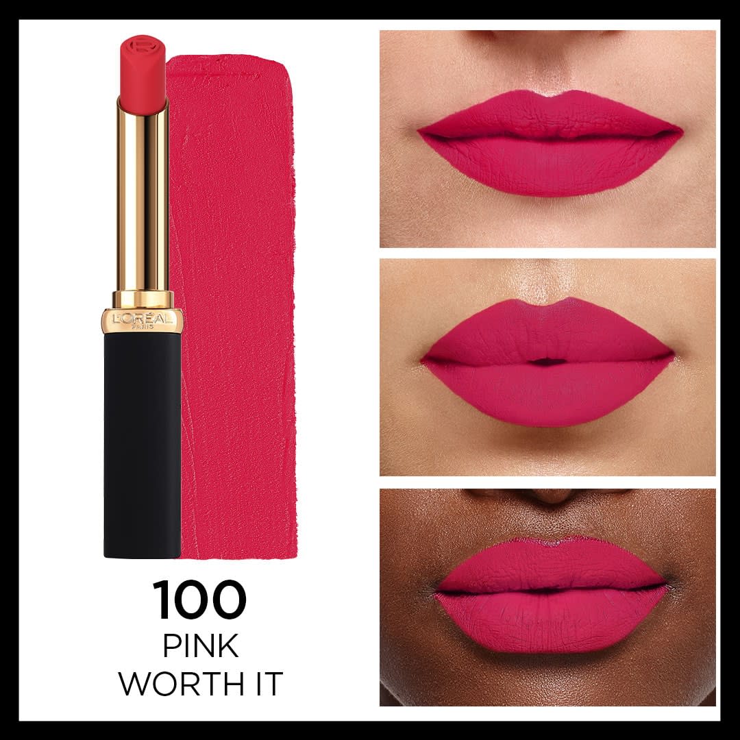 L'Oréal Paris Color Riche Intense Volume Matte Ruj - 100 Pink Worth It