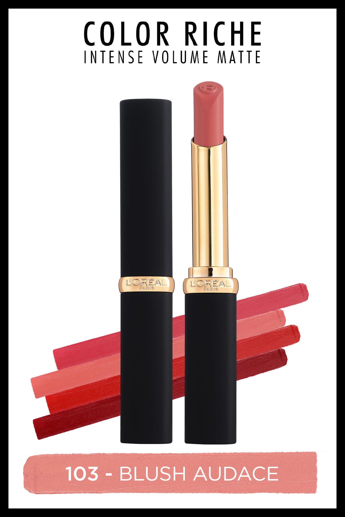 L'Oréal Paris Color Riche Intense Volume Matte Ruj - 103 Blush Audace