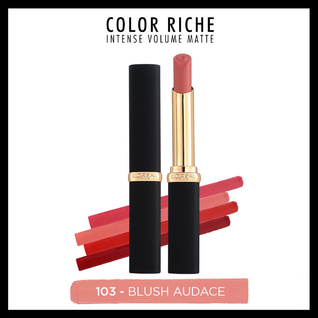 L'Oréal Paris Color Riche Intense Volume Matte Ruj - 103 Blush Audace