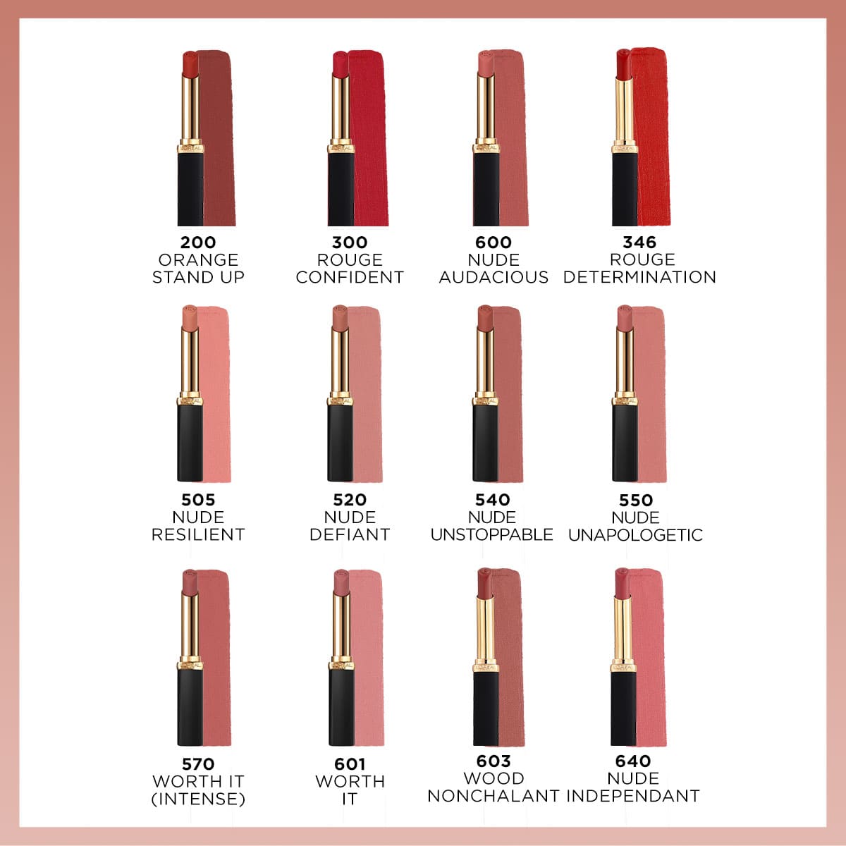 L'Oréal Paris Color Riche Intense Volume Matte Ruj -  505 Nude Resilient