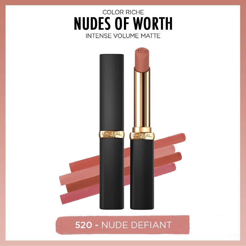 L'Oréal Paris Color Riche Intense Volume Matte Ruj -  520 Nude Defiant