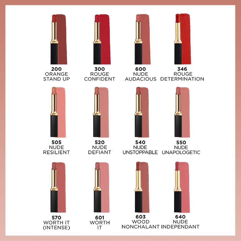 L'Oréal Paris Color Riche Intense Volume Matte Ruj -  520 Nude Defiant