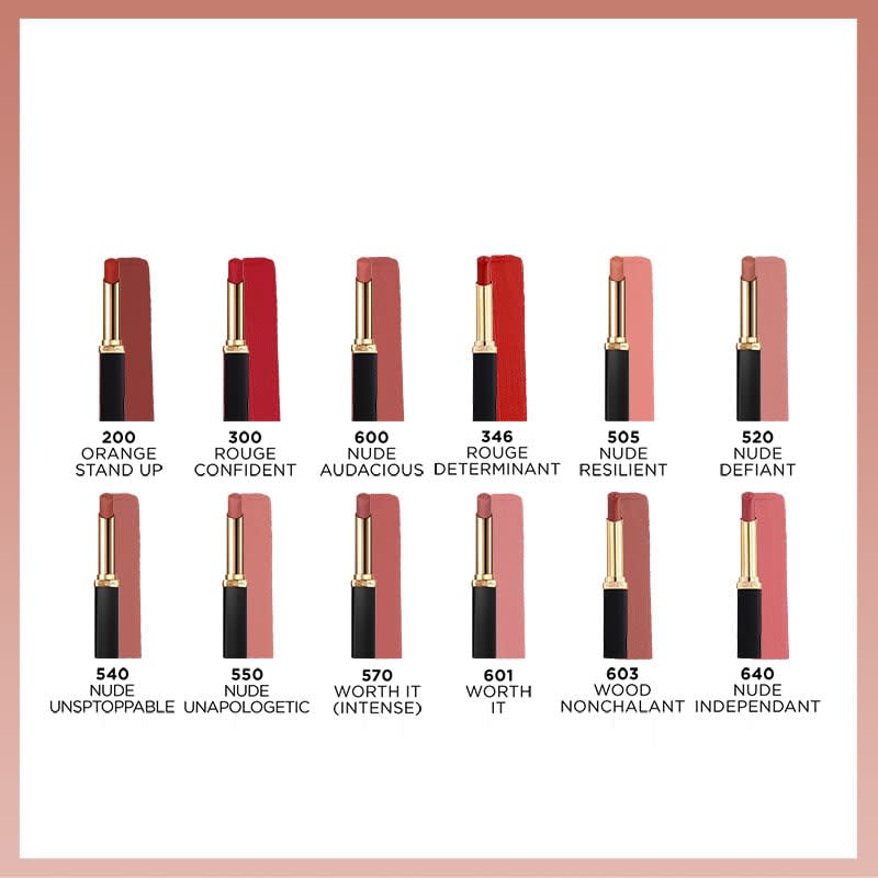 L'Oréal Paris Color Riche Intense Volume Matte Ruj -  520 Nude Defiant