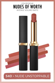 L'Oréal Paris Color Riche Intense Volume Matte Ruj -  540 Nude Unstoppable