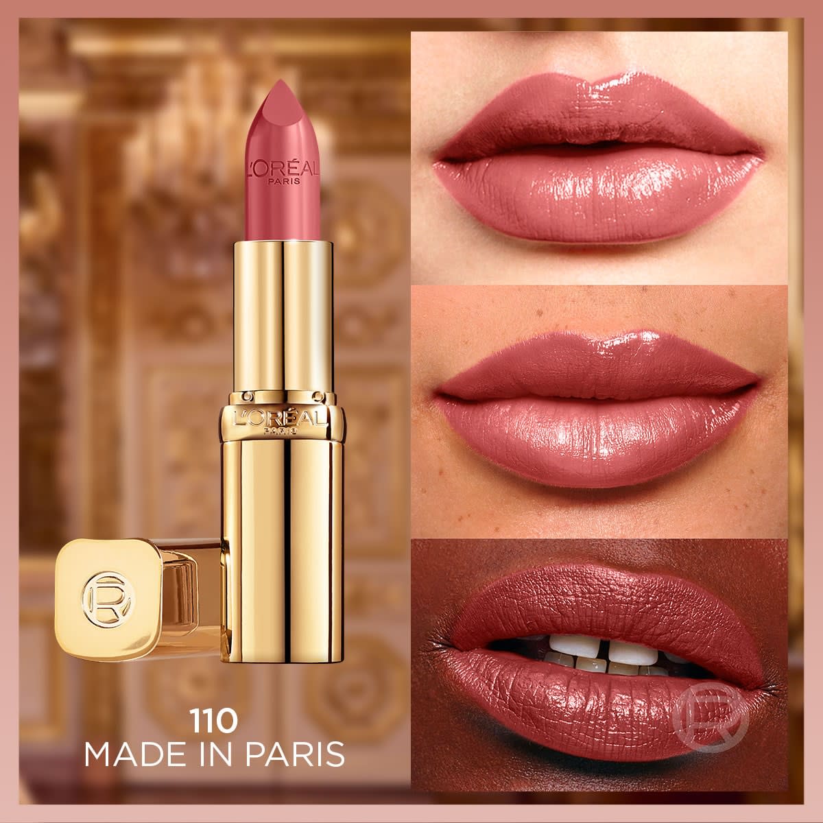 L'Oréal Paris Color Riche Saten Bitişli Ruj - 110 Made in Paris