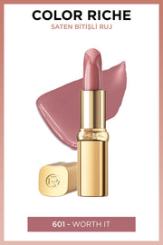 L'Oréal Paris Color Riche Saten Bitişli Ruj - 601 Worth It