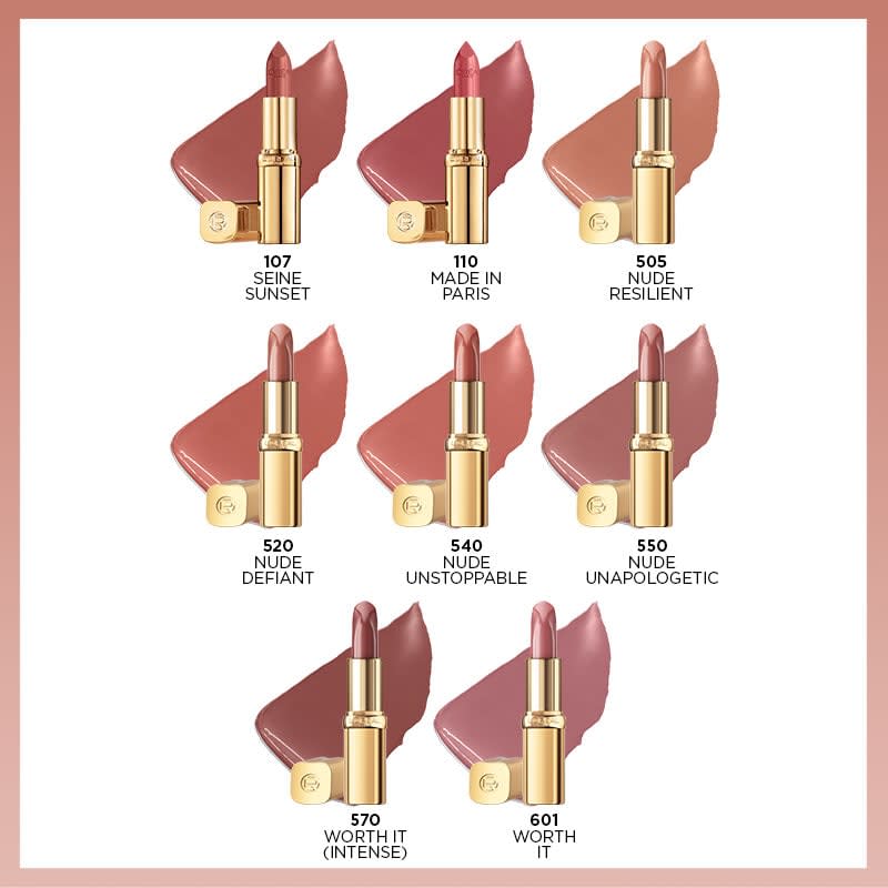 L'Oréal Paris Color Riche Saten Bitişli Ruj - 601 Worth It