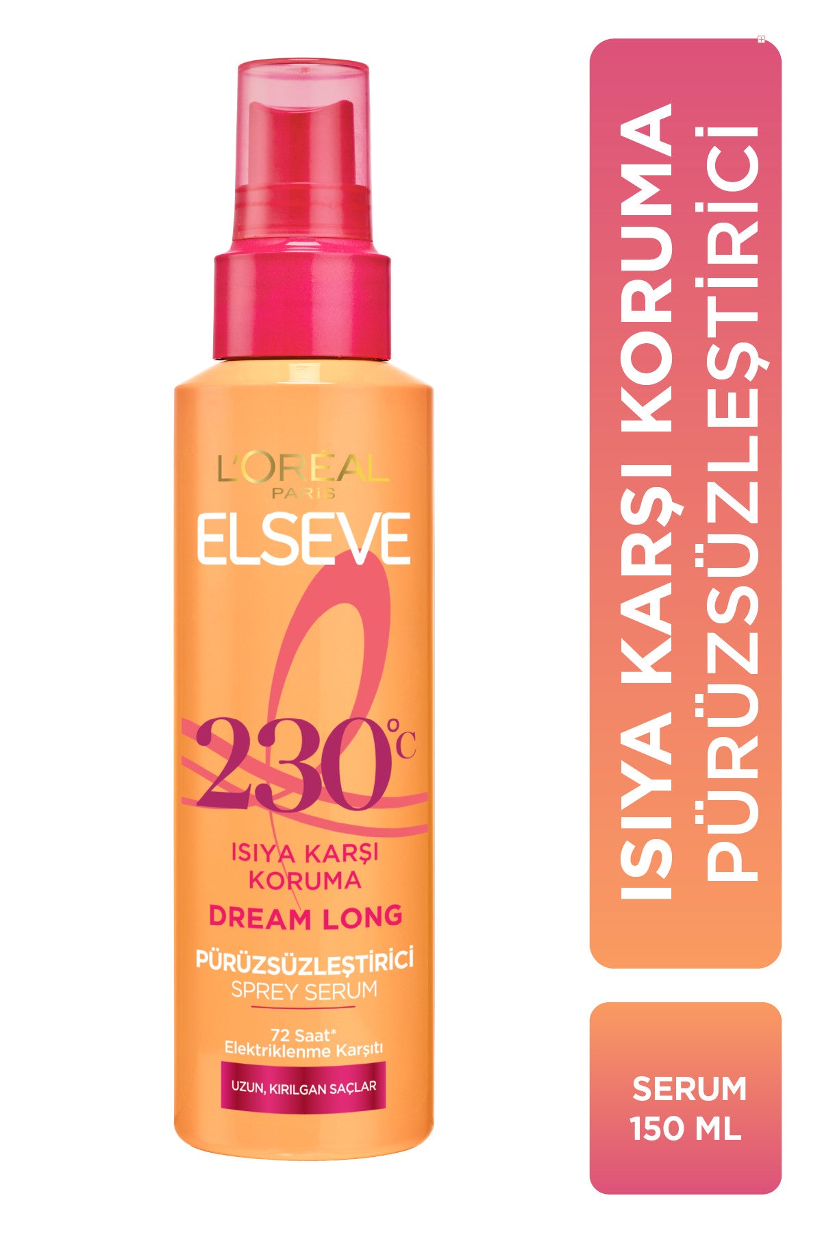 L'Oréal Paris Elseve Dream Long Isıya Karşı Koruyucu & Pürüzsüzleştirici Sprey Serum 150ml