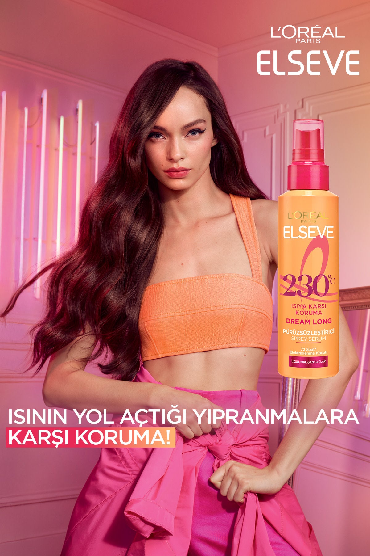 L'Oréal Paris Elseve Dream Long Isıya Karşı Koruyucu & Pürüzsüzleştirici Sprey Serum 150ml