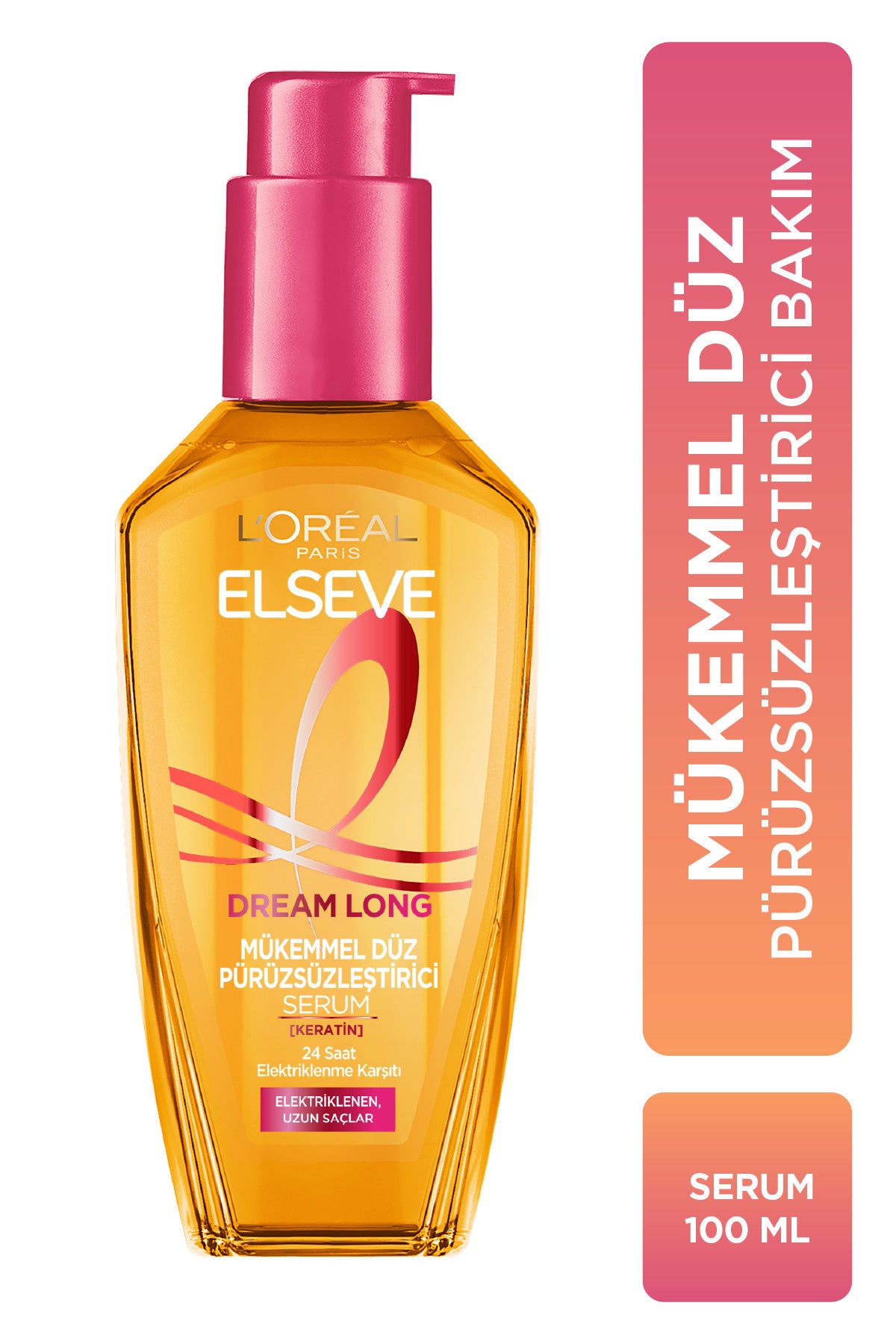L'Oréal Paris Elseve Dream Long Mükemmel Düz Pürüzsüzleştirici Serum