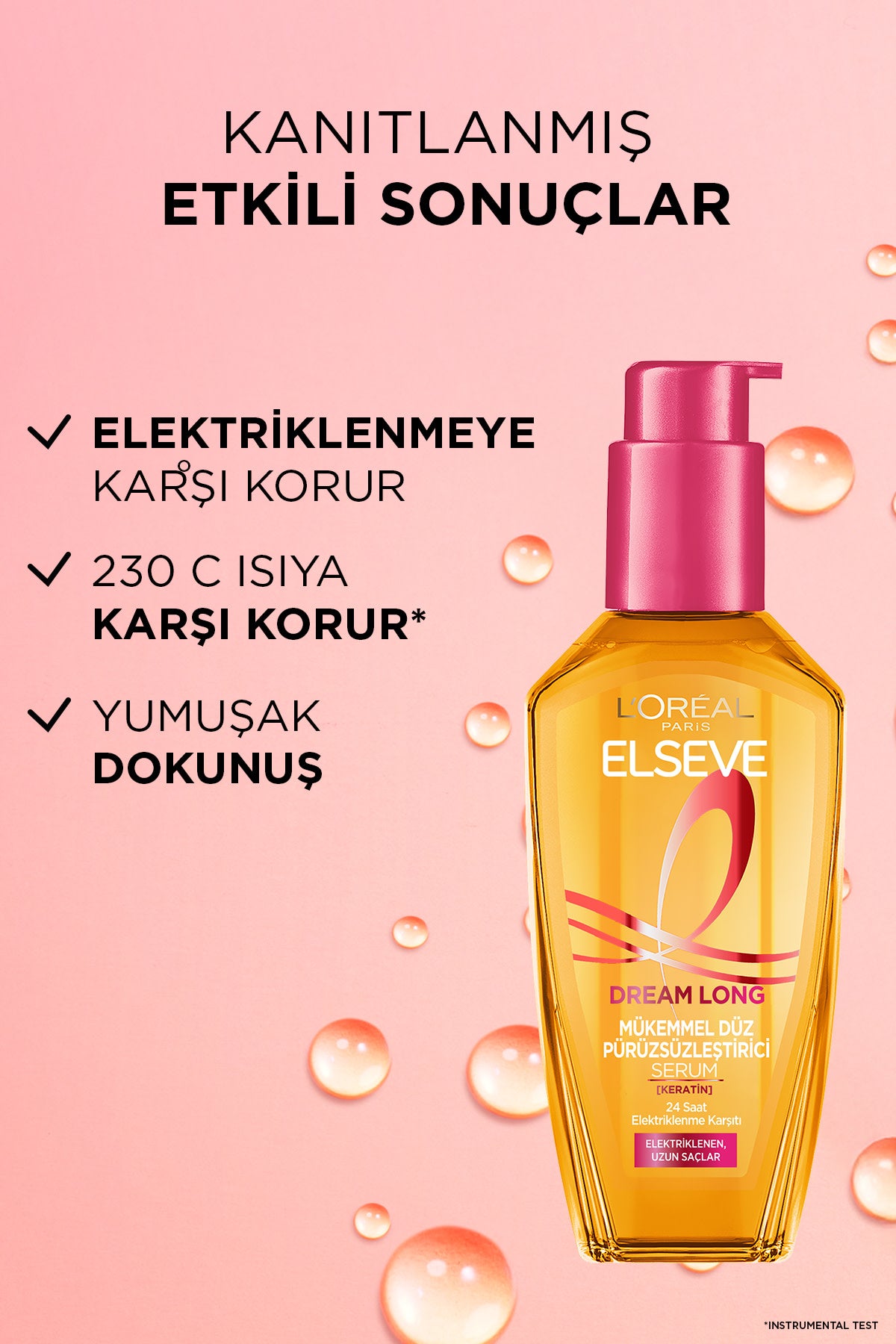 L'Oréal Paris Elseve Dream Long Mükemmel Düz Pürüzsüzleştirici Serum