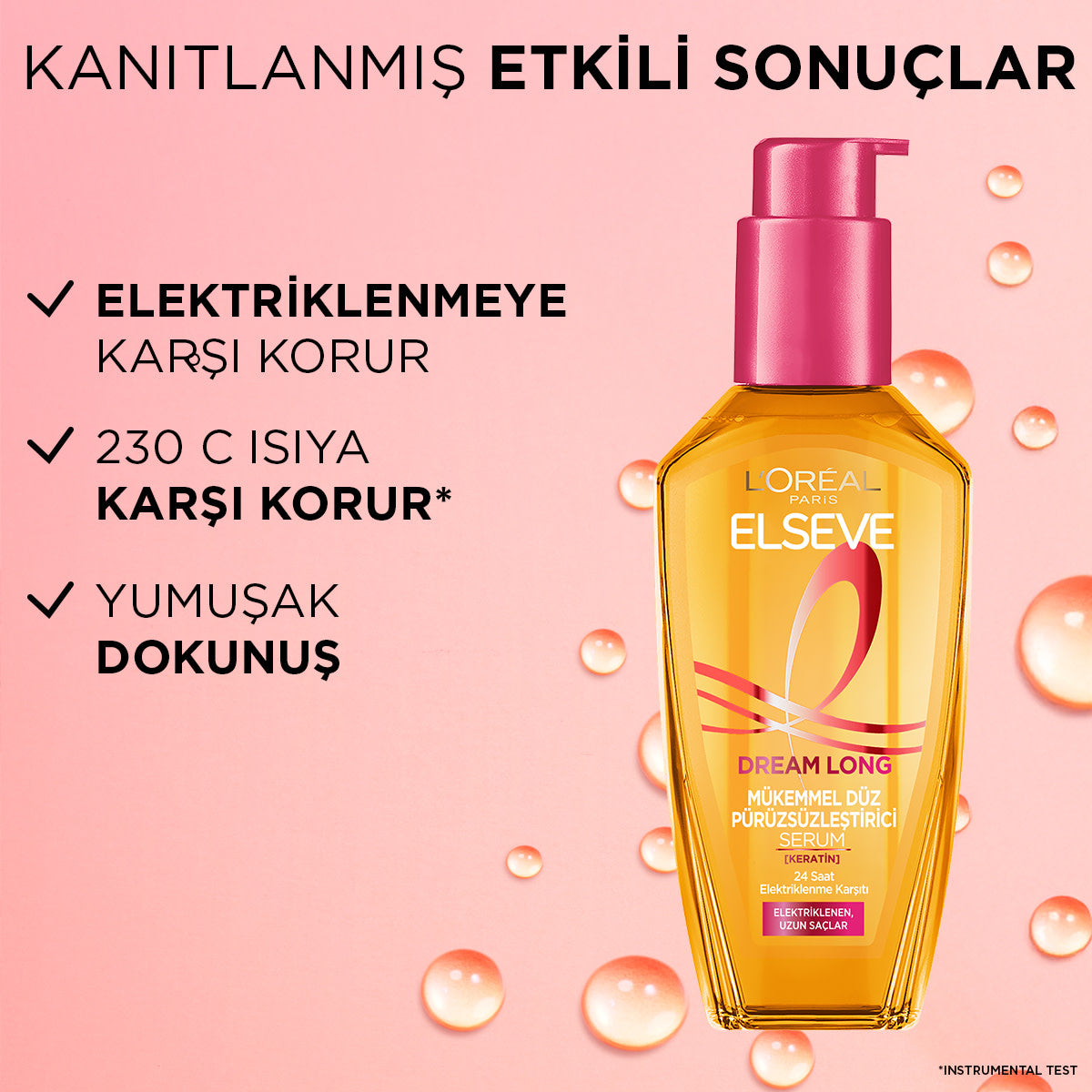 L'Oréal Paris Elseve Dream Long Mükemmel Düz Pürüzsüzleştirici Serum