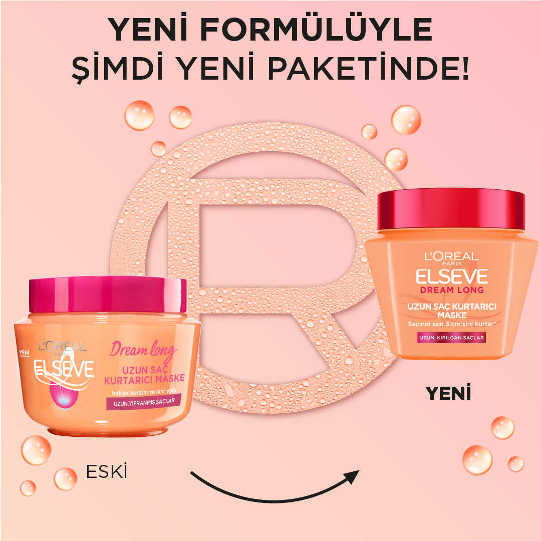 L'Oréal Paris Elseve Dream Long Uzun Saç Kurtarıcı Maske 300ml