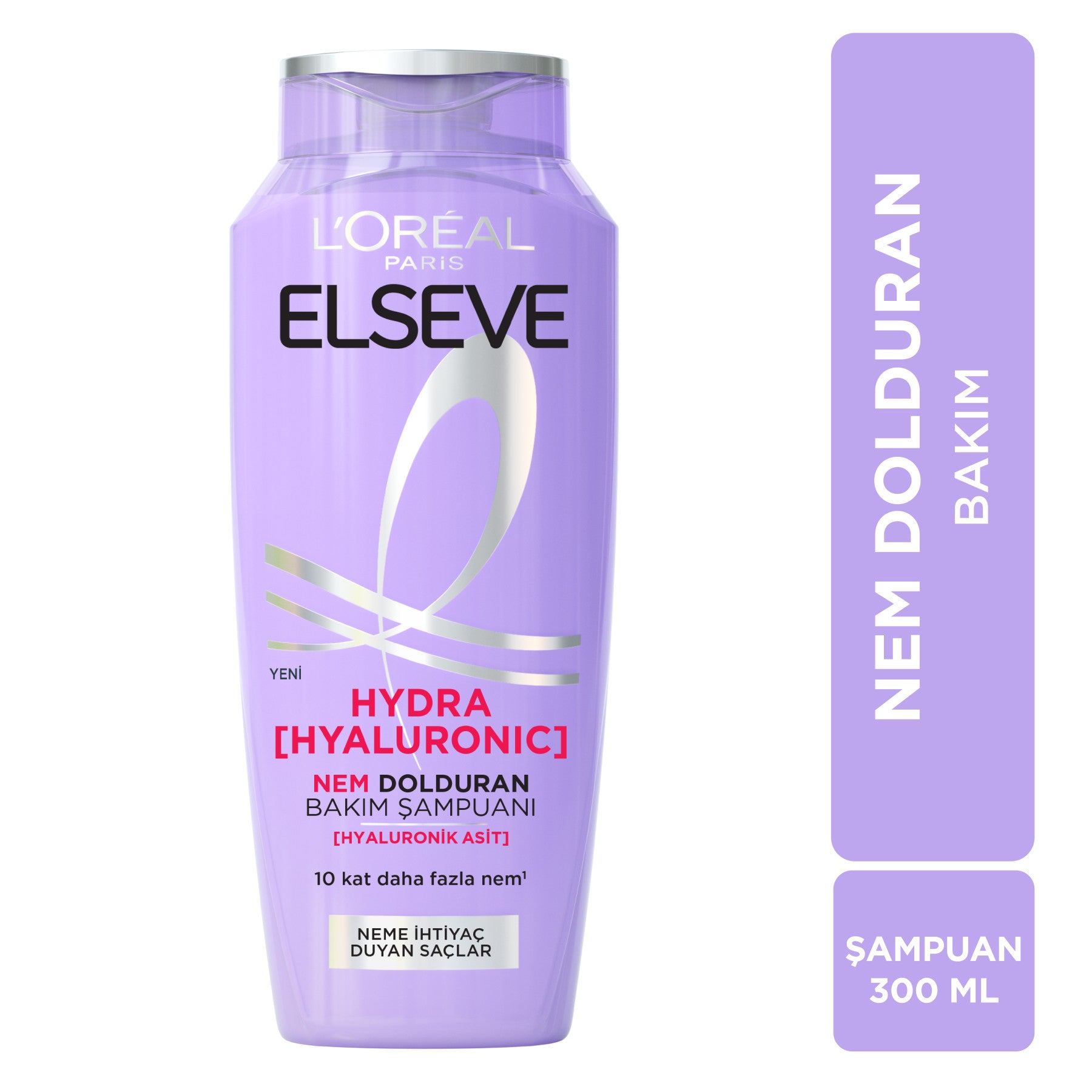 L'Oréal Paris Elseve Hydra [Hyaluronic] Nem Dolduran Bakım Şampuanı 300ml