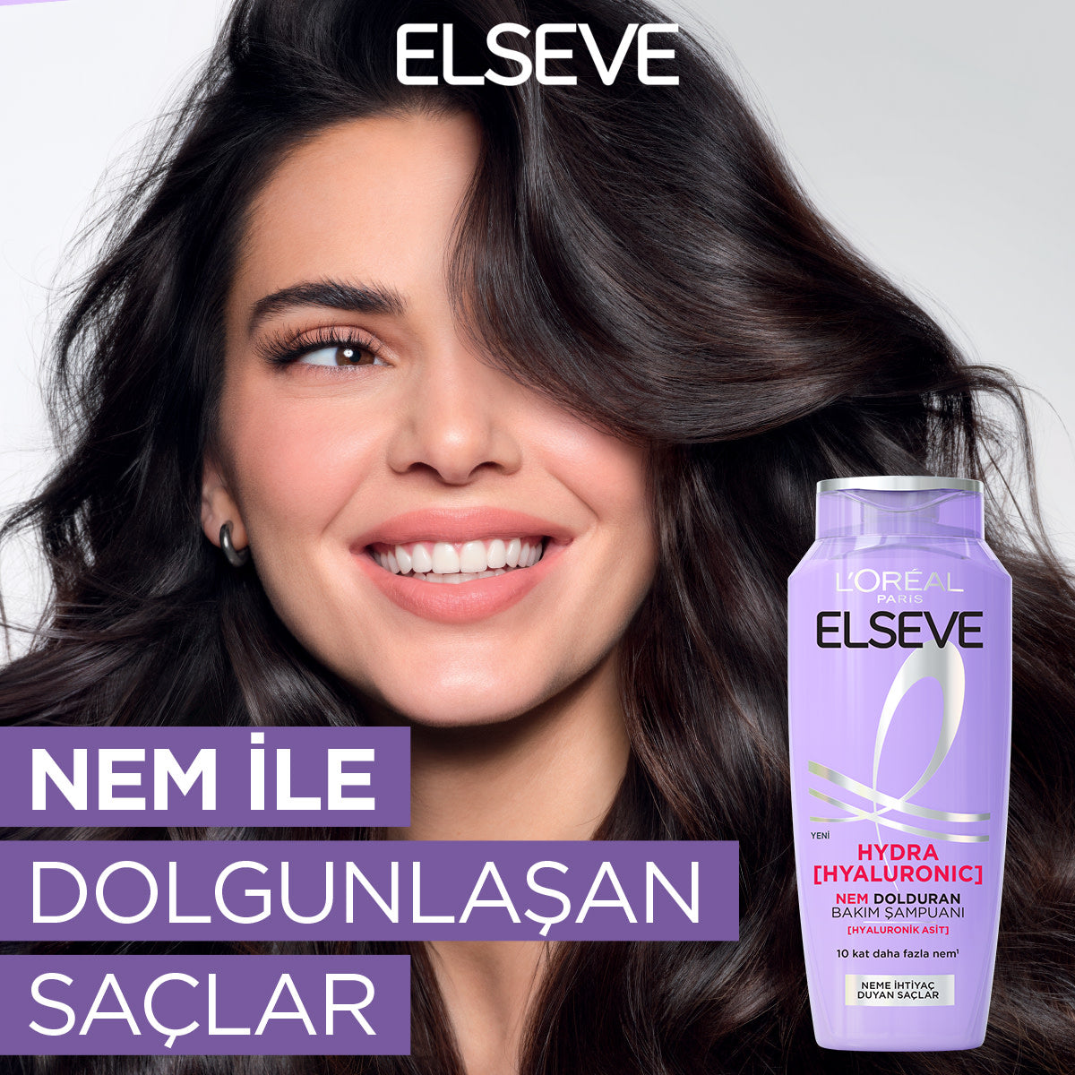 L'Oréal Paris Elseve Hydra [Hyaluronic] Nem Dolduran Bakım Şampuanı 300ml