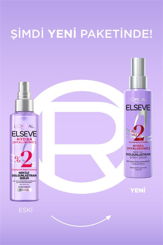 L'Oréal Paris Elseve Hydra [Hyaluronic] Nem ile Dolgunlaştıran Serum 150ml