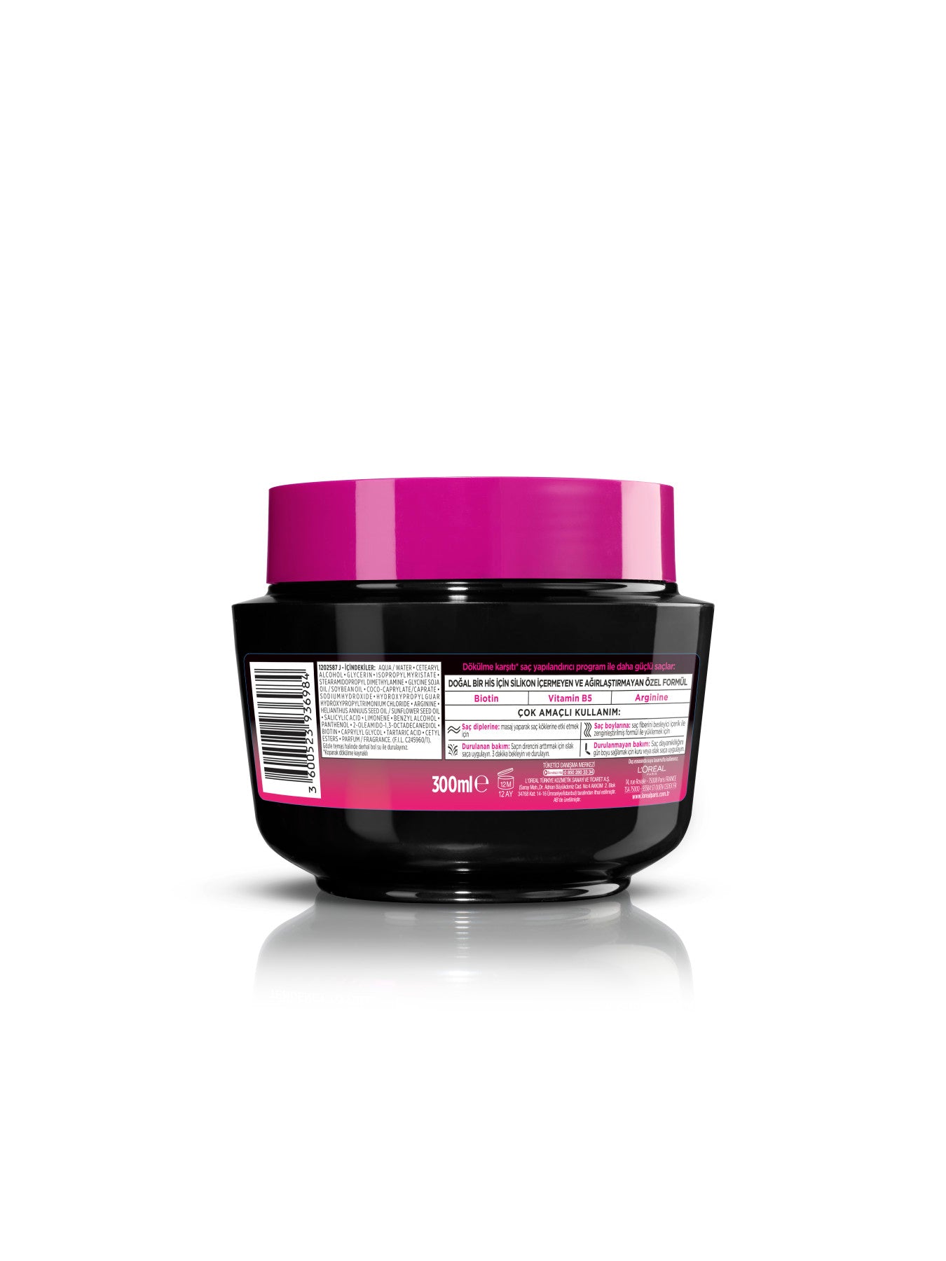 L'Oréal Paris Elseve Komple Direnç Dökülme Karşıtı Güç Maskesi 300 ml