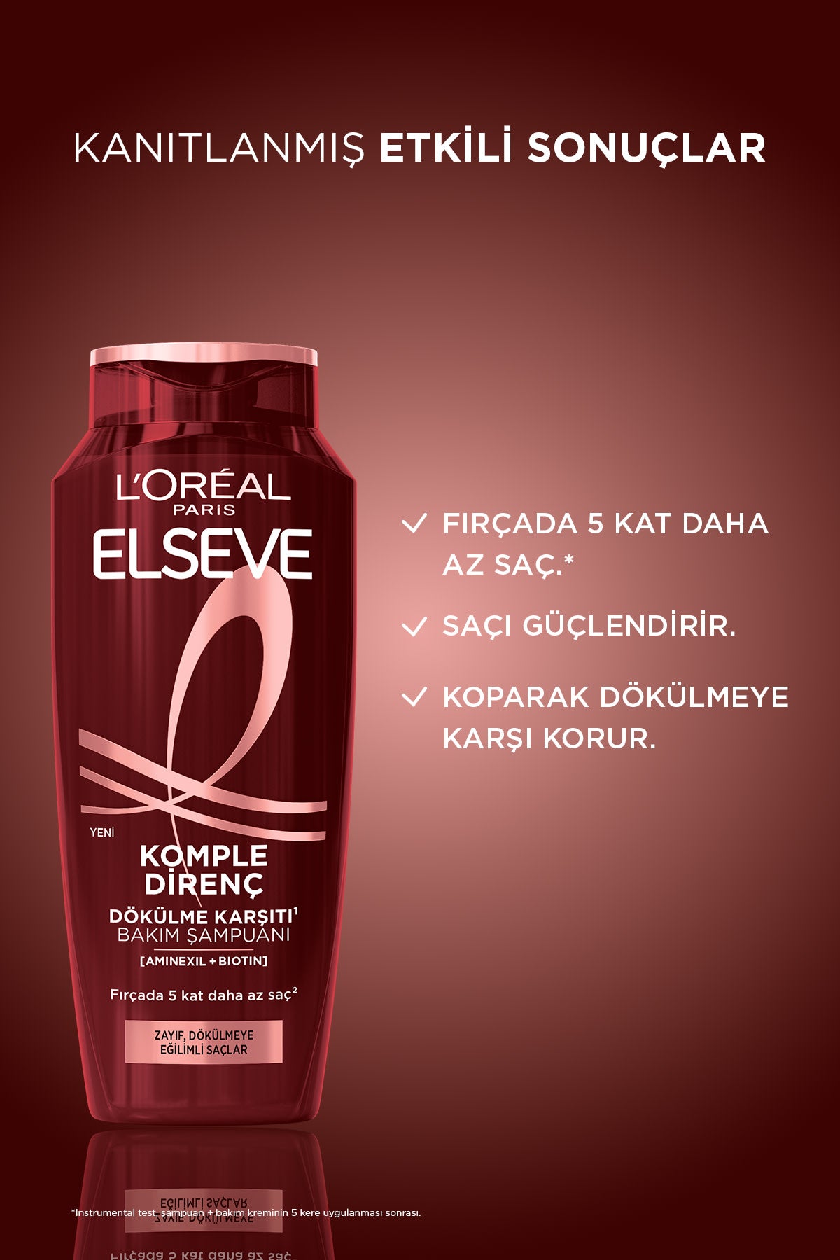 L'Oréal Paris Elseve Komple Direnç Dökülme Karşıtı Şampuan 300 ml