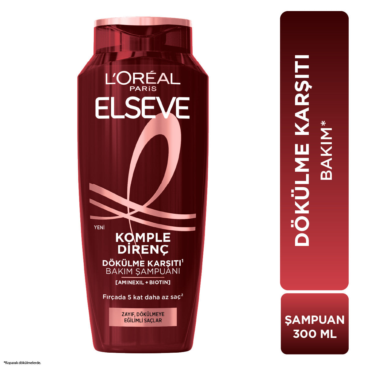 L'Oréal Paris Elseve Komple Direnç Dökülme Karşıtı Şampuan 300 ml