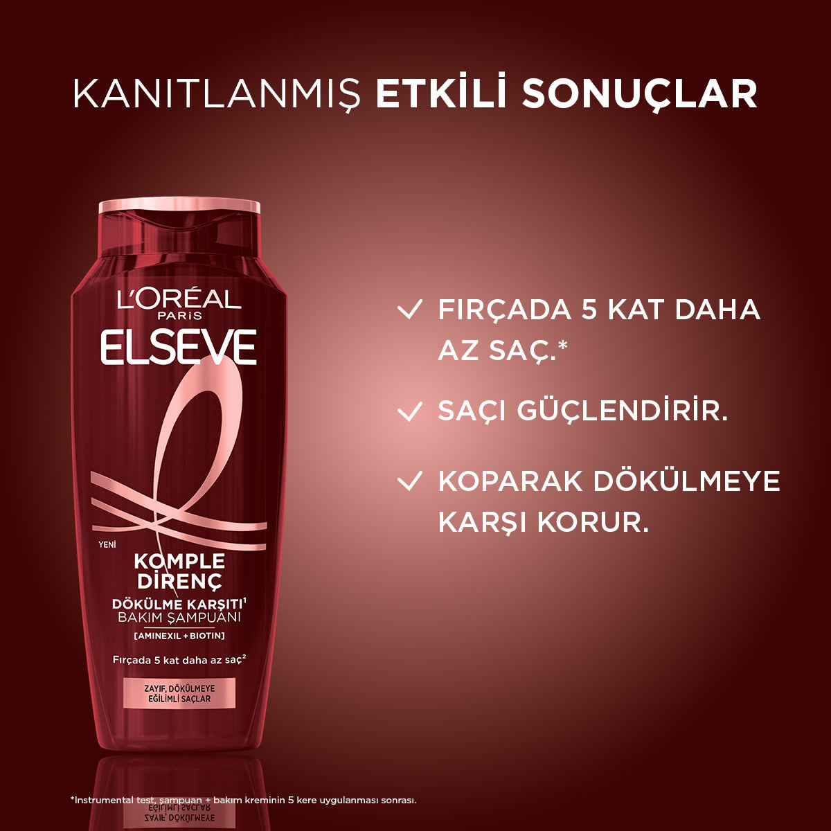 L'Oréal Paris Elseve Komple Direnç Dökülme Karşıtı Şampuan 300 ml