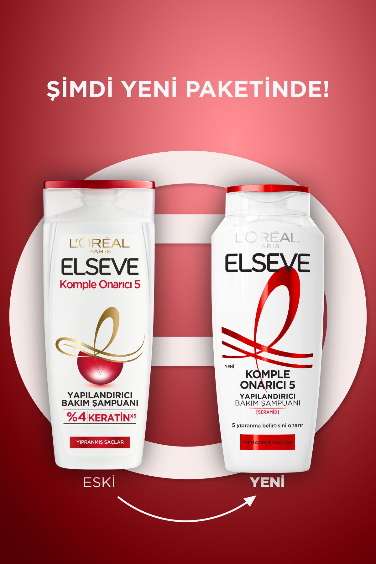 L'Oréal Paris Elseve Komple Onarıcı 5 Yapılandırıcı Bakım Şampuanı 400 ml