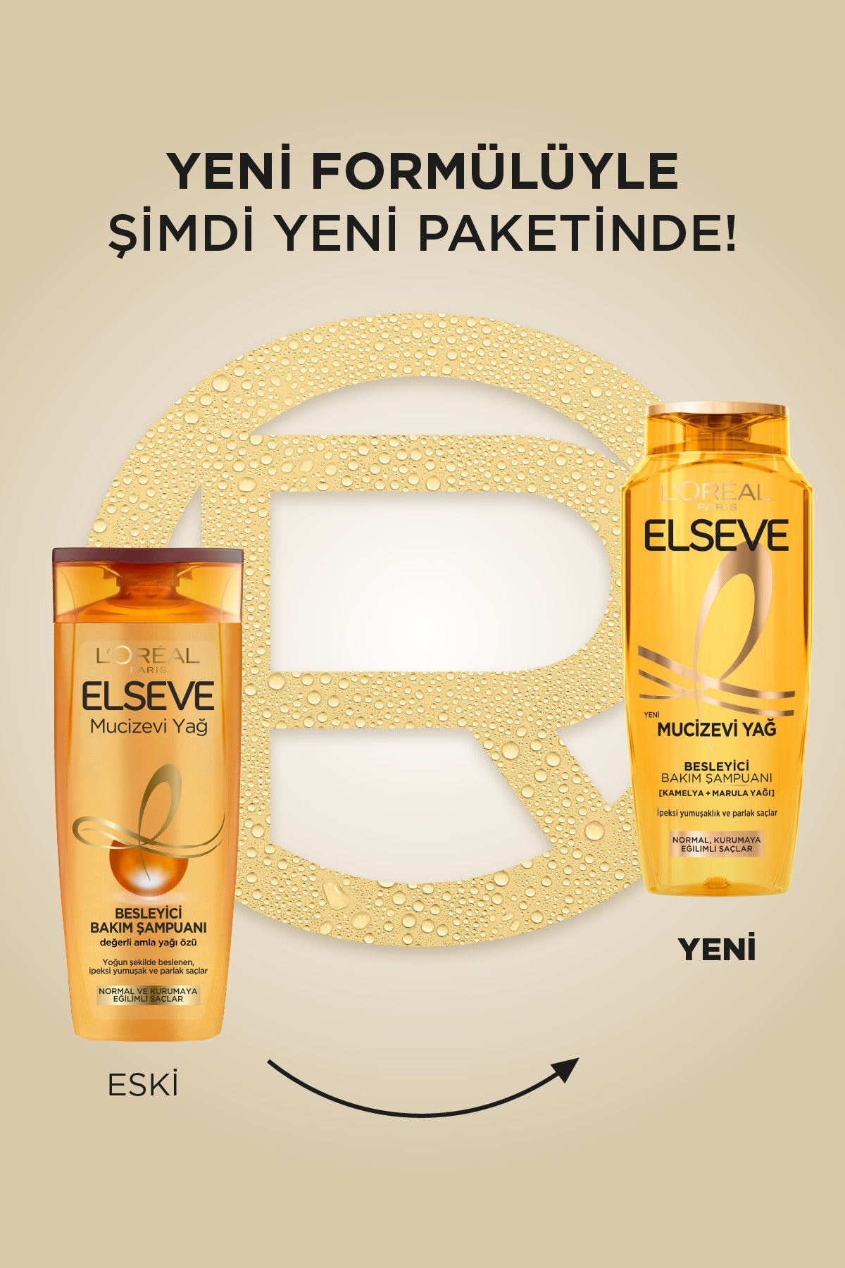 L'Oréal Paris Elseve Mucizevi Yağ Besleyici Bakım Şampuanı 300 ml