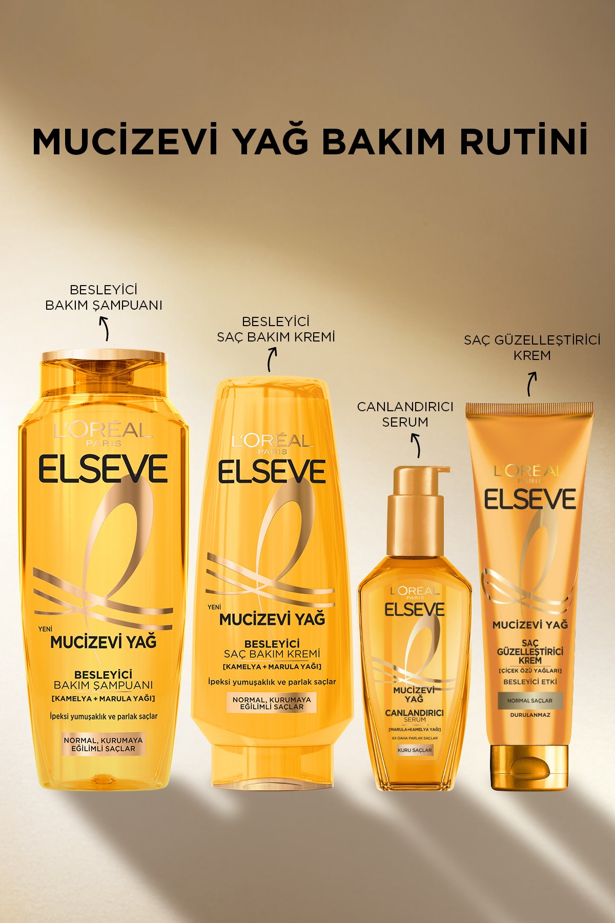 L'Oréal Paris Elseve Mucizevi Yağ Besleyici Bakım Şampuanı 300 ml
