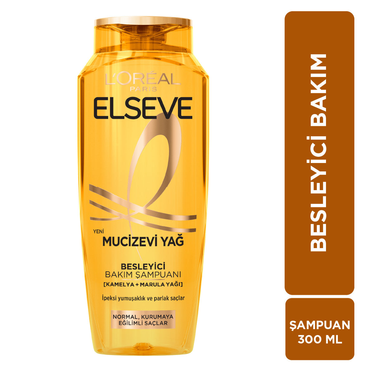 L'Oréal Paris Elseve Mucizevi Yağ Besleyici Bakım Şampuanı 300 ml