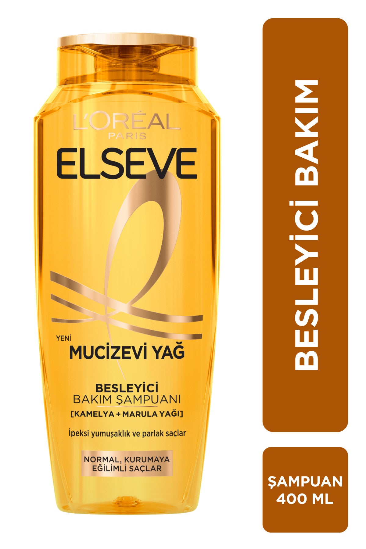 L'Oréal Paris Elseve Mucizevi Yağ Besleyici Bakım Şampuanı 400 ml