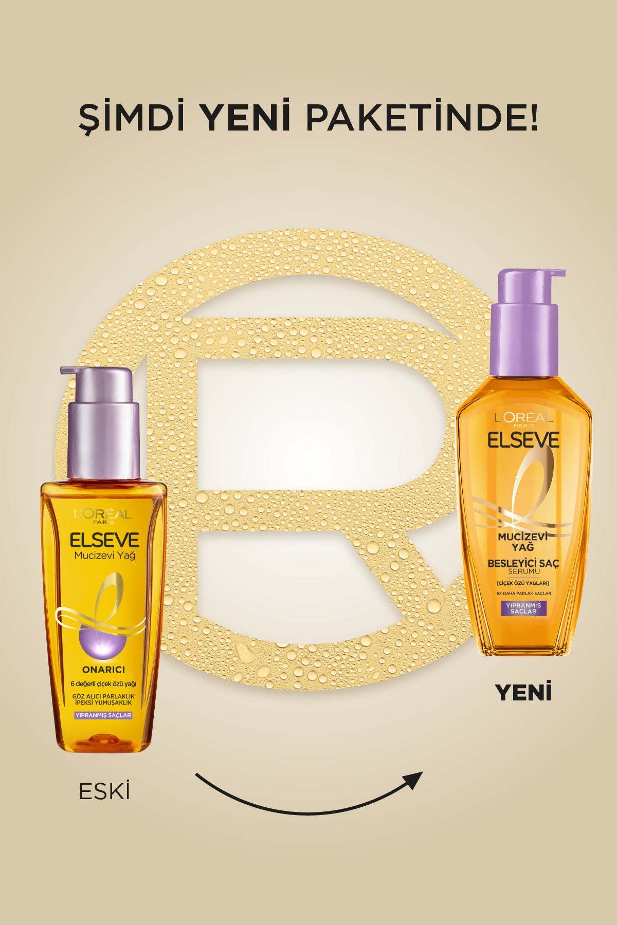 L'Oréal Paris Elseve Mucizevi Yağ Besleyici Bakım Yağı 100ml