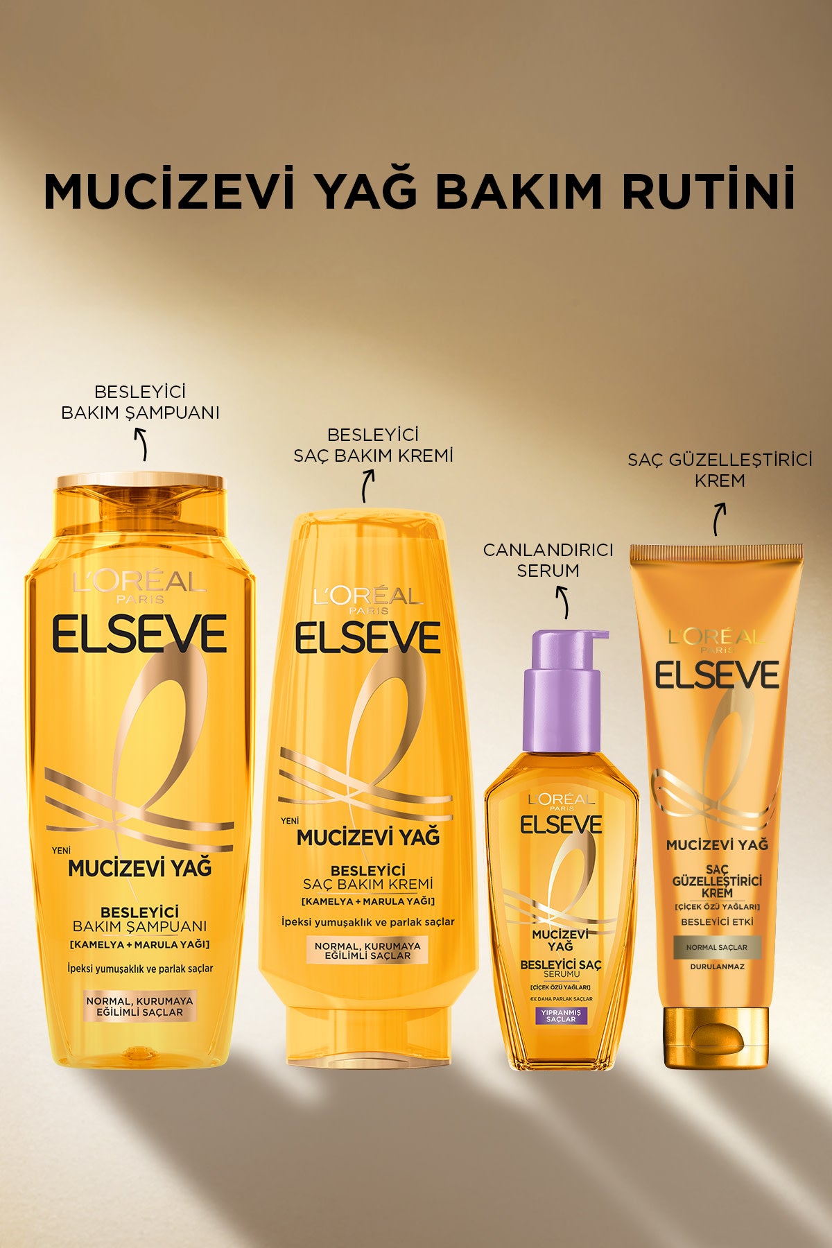 L'Oréal Paris Elseve Mucizevi Yağ Besleyici Bakım Yağı 100ml
