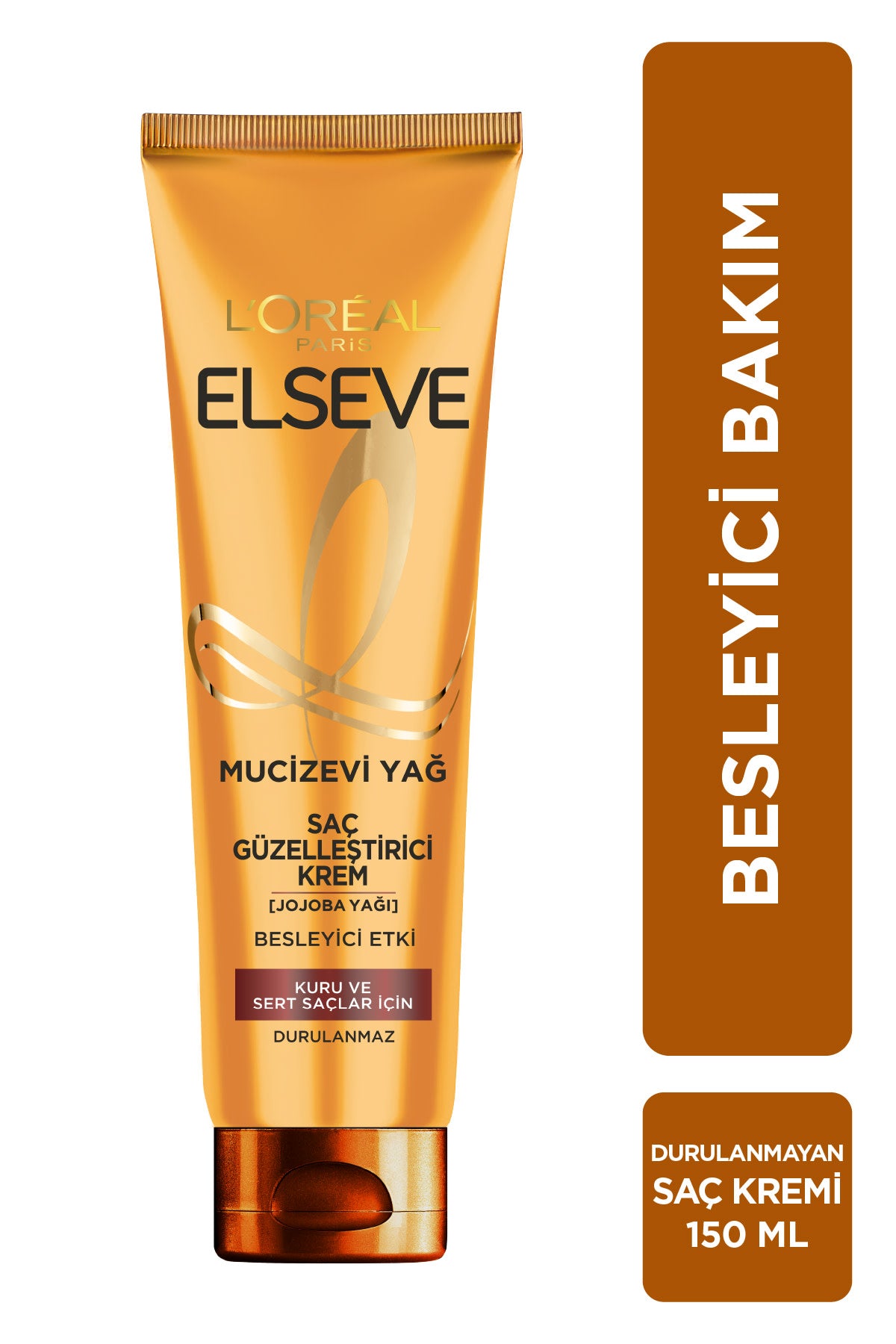 L'Oréal Paris Elseve Mucizevi Yağ Saç Güzelleştirici Krem Kuru ve Sert Saçlar İçin 150ml