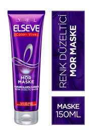 L'Oréal Paris Elseve Turunculaşma Karşıtı Renk Düzeltici Mor Maske 150ml